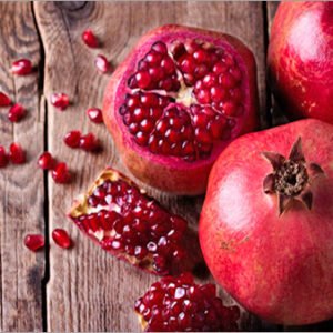 fresh pomegranate